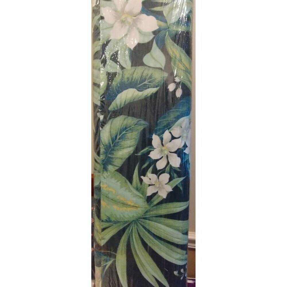 Berkshire Home - Tahiti, Navy, Polyester Indoor/Outdoor Fabric BTY